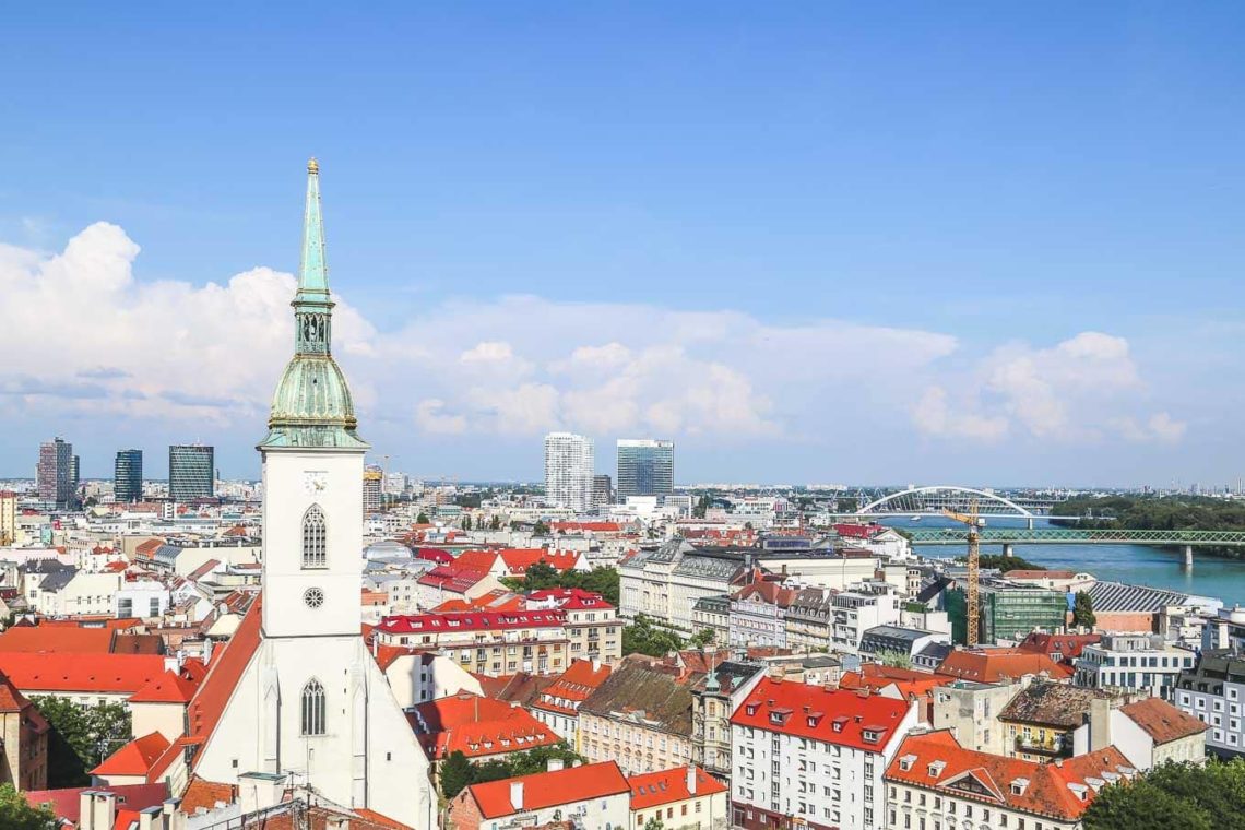 Bratislava panoramic view